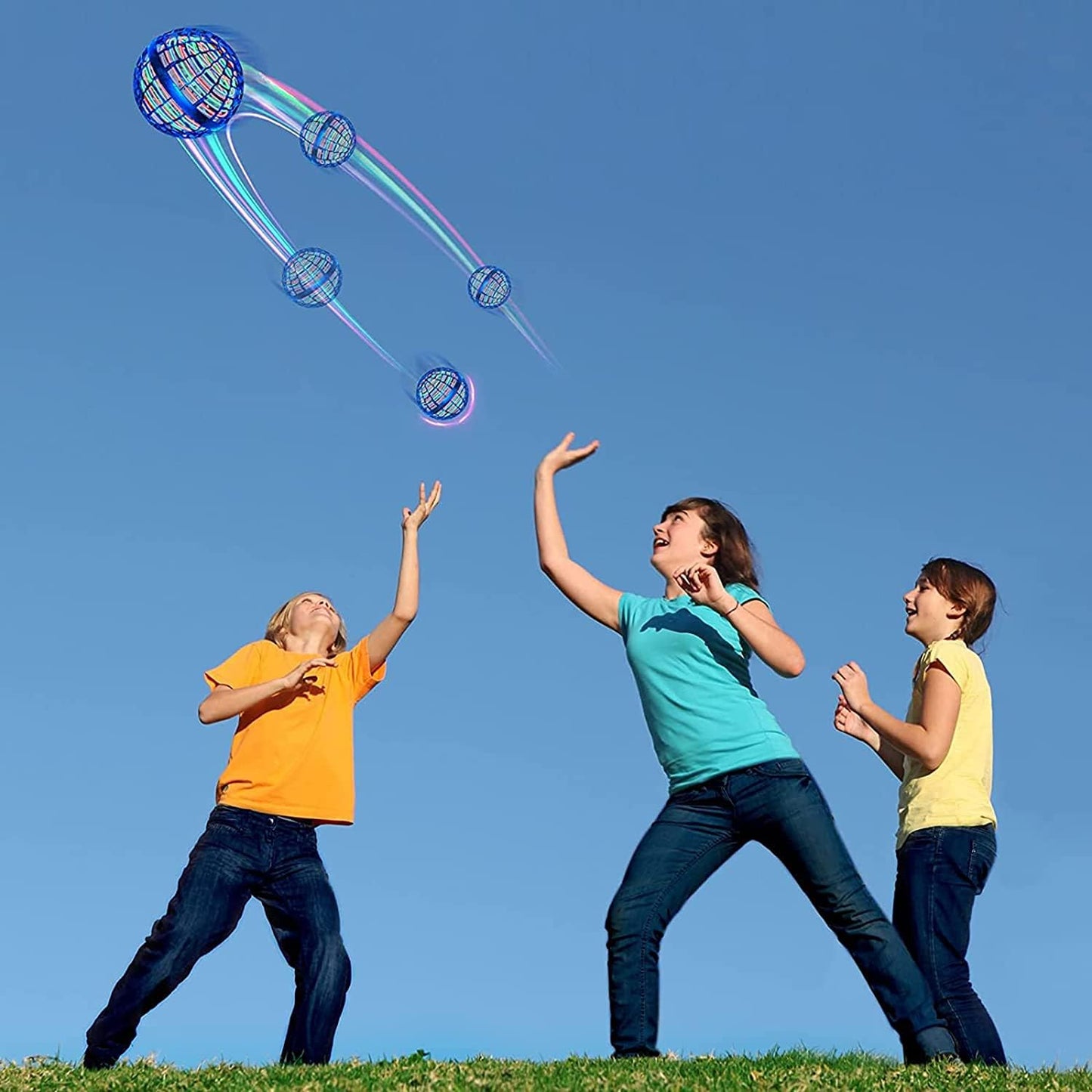 2024 Flying Orb Toy for 6-12+ Years Old Girls & Boys, Hover Ball Boomerang Fly Magic Galaxy Ball, Hand Mini Drone Orbit Fidget Spinner, Cool Stuff Christmas Birthday Toy Idea