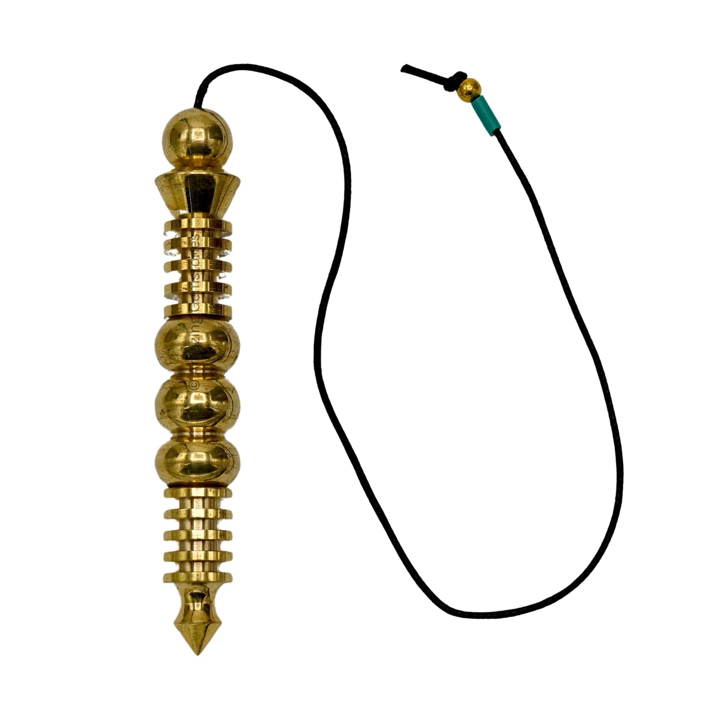 Amazing Gemstone Healing Metal Pendulums for Divination, Gold Orion Double ISIS Steel Copper Pendulum High Energy Pendulo de Bronce Pendulos de Mesa MP26