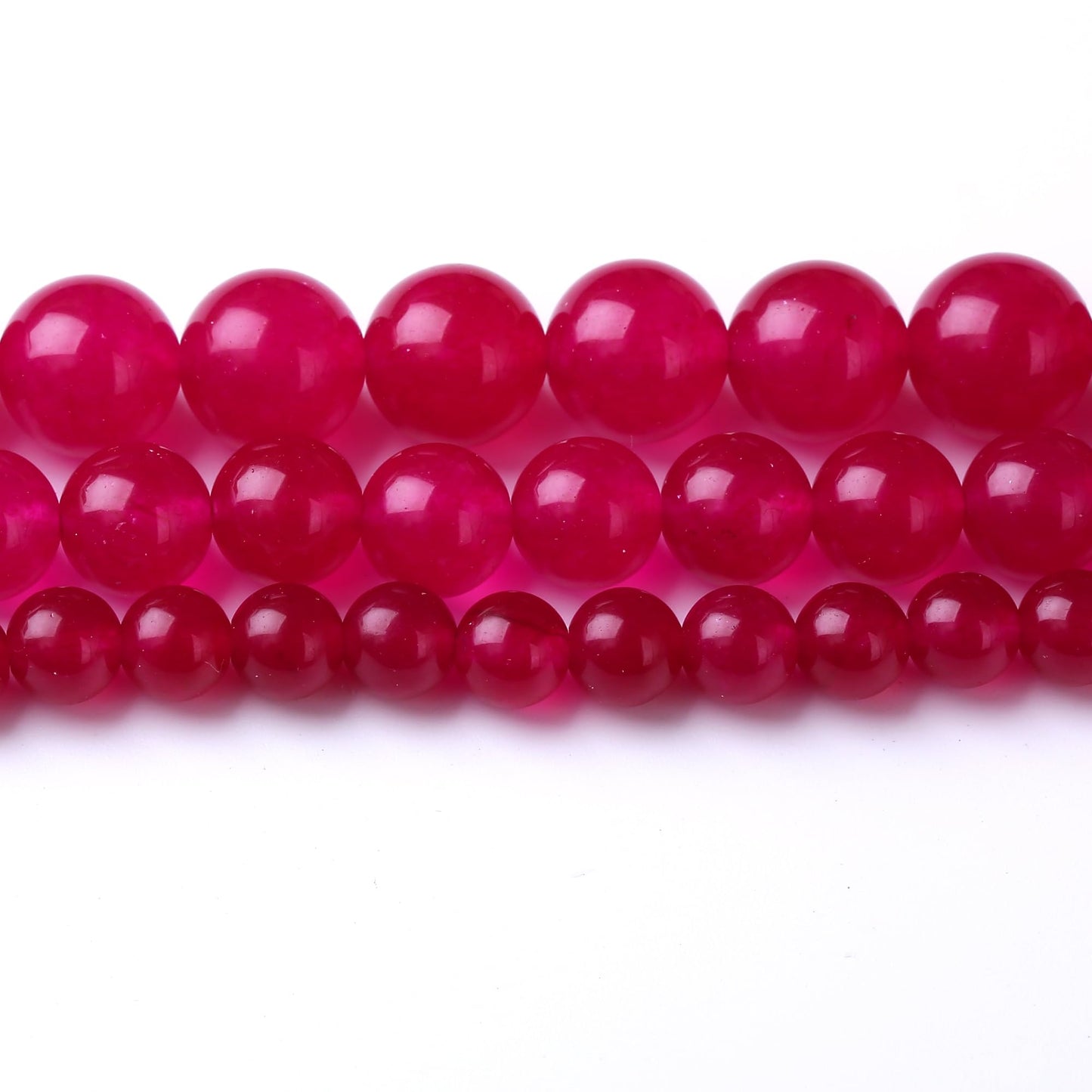 10MM Rose Carnelian Round Loose Beads Natural Gem Beads Crystal Energy Stone Beads for Jewelry Making DIY Bracelet Necklaces