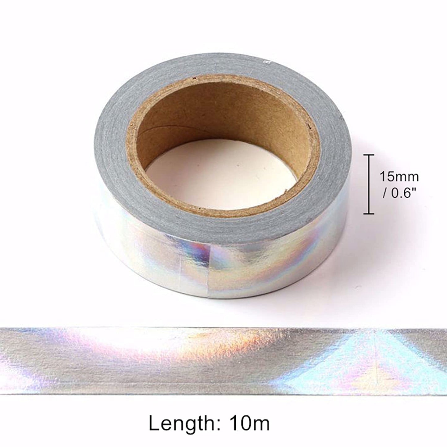 Mogoostry 12 Rolls Solid Foil Washi Tape Decorative Metallic Foil Tape 15mm x 10 Meters Self Adhesive Aesthetic Masking Tape for DIY Art Crafts Journals Scrapbooks Decor Projects