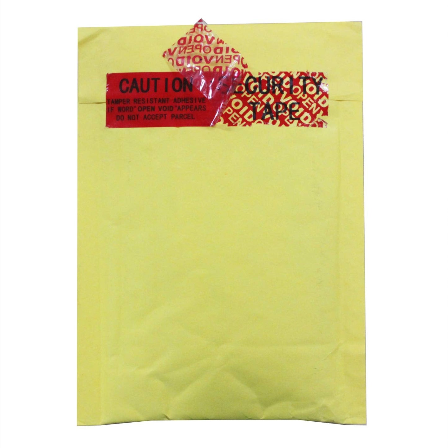 TamperSeals Group - 2 Rolls 100% Total Transfer Tamper Proof Security Seal Tapes (1 Inch x 55 Yards x 2 Mil, Ultra-Thick “Void” Film, Red)