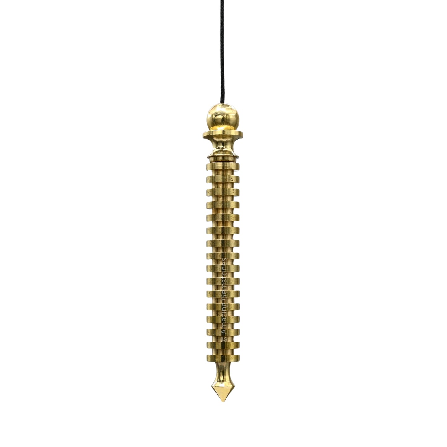 Amazing Gemstone Healing Metal Pendulums for Divination, Gold 16 ISIS Ring Plate Openable Steel Copper Pendulum High Energy Pendulo de Bronce Pendulos de Mesa MP91