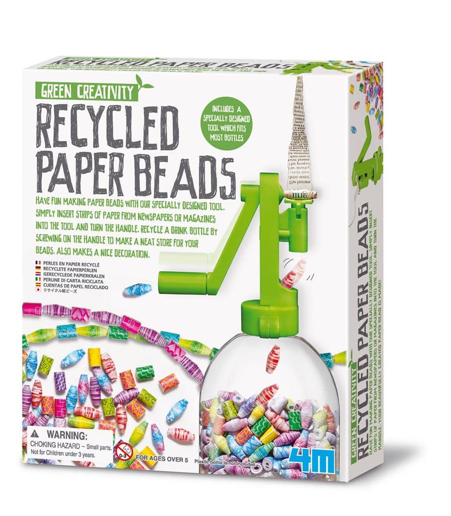 4M Green Creativity Recycled Paper Beads