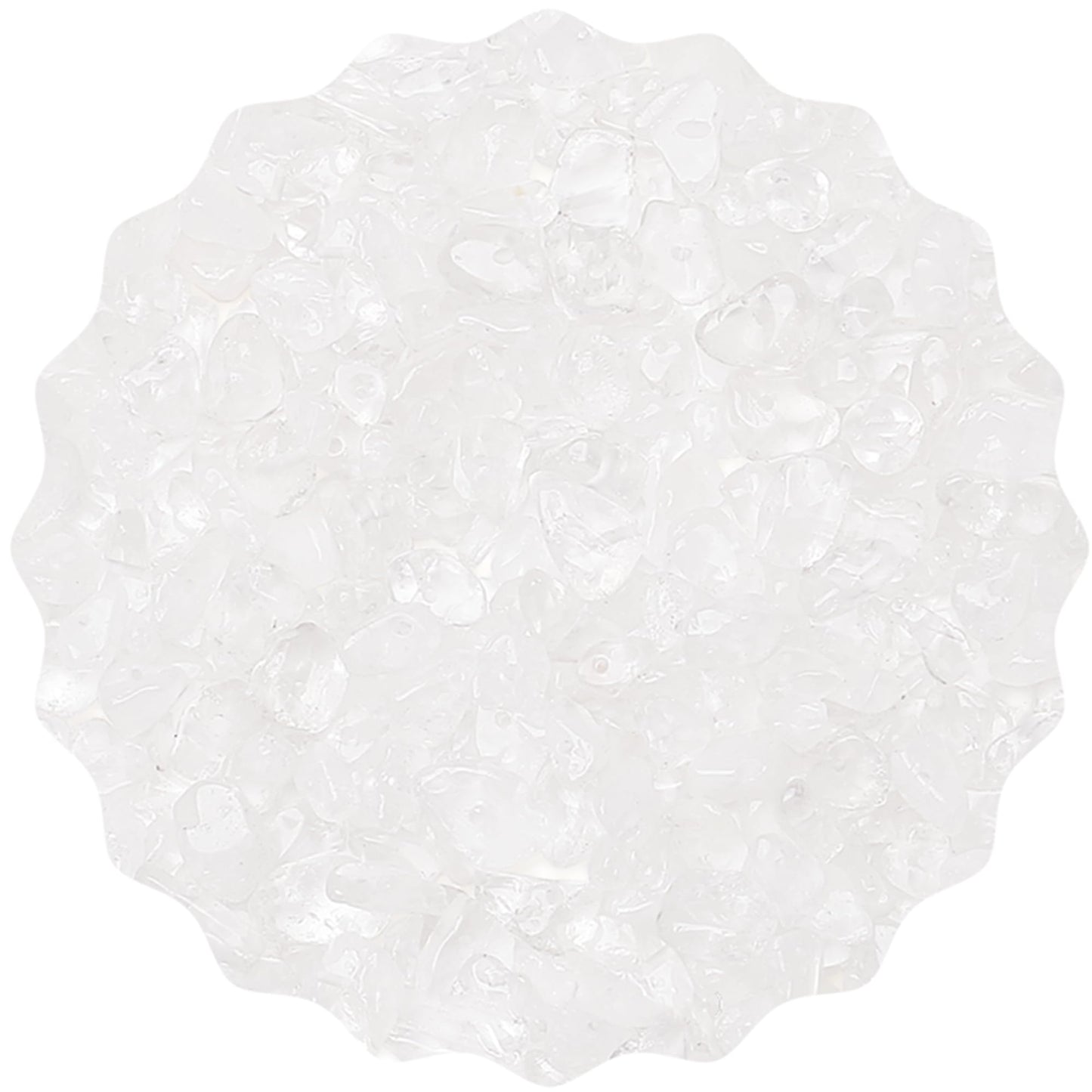 ZHIYUXI 400pcs Clear Quartz Beads 5-8mm Crystals Gemstones for Bracelet Making 2 Strands Irregular Stone Loose Rocks Bead for Jewelry Making Hole Drilled Natural Chips DIY Necklace Craft Gifts