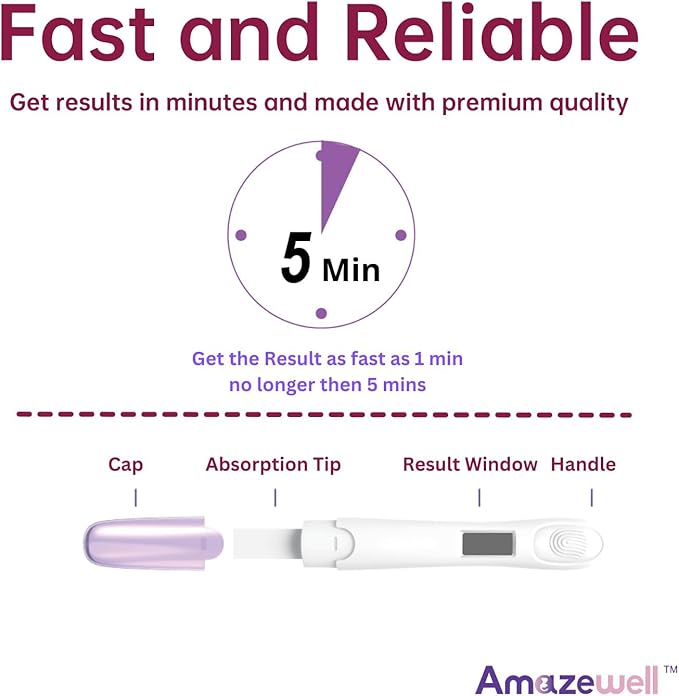 Pregnancy Test, Early Digital Pregnancy Test, First Response Early Result Pregnancy Test (5 Test)