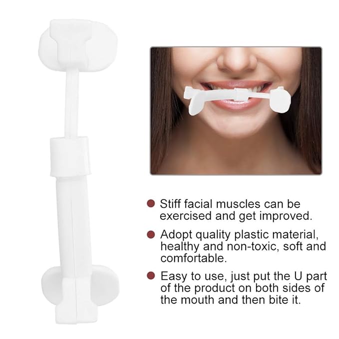 Face Smile Trainer, Face- Lip Tools Face Tools, Smile Corrector for Muscles Stretching Lifting Lips, Muscle Exerciser