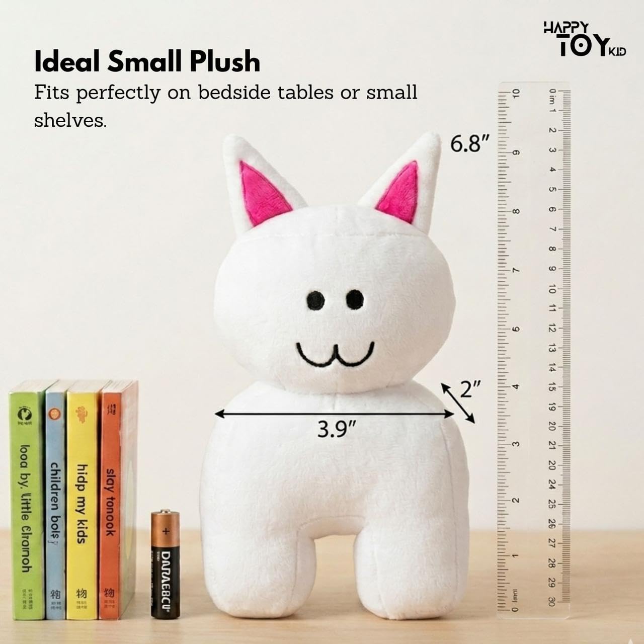 Happy Toy Kid Set of 7 Soft Plush Toys – Fun for Kids, Cuddling, Travel & Playtime Premium Stuffed Toy Collection