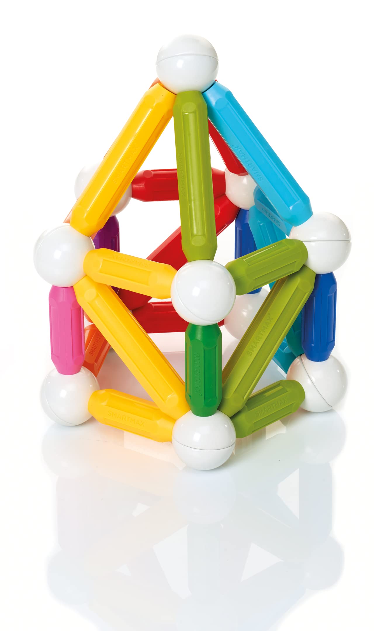 SmartMax Start XL (42 pcs) STEM Magnetic Discovery Building Set Featuring Safe, Extra-Strong, Oversized Building Pieces for Ages 3+
