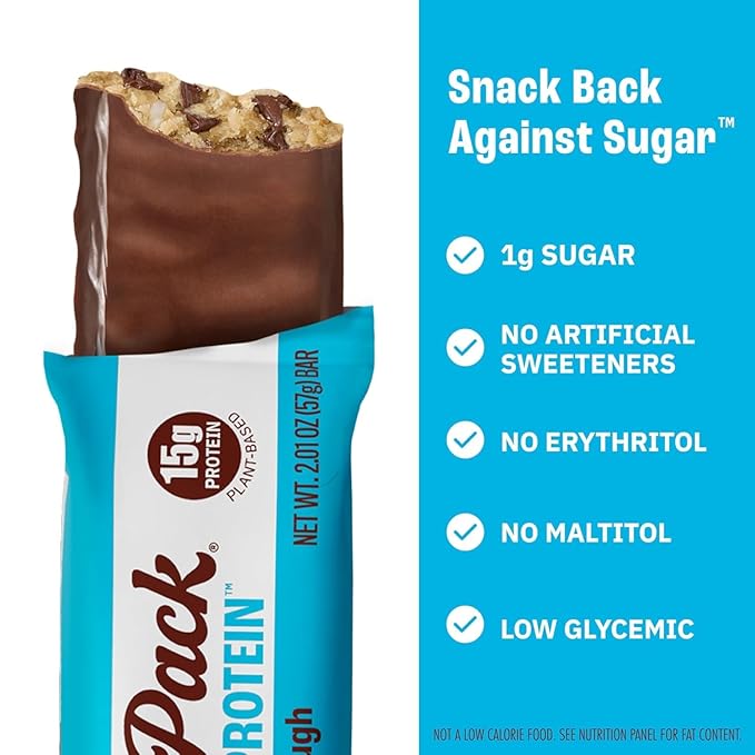 Munk Pack Sampler Pack Probiotic Protein Bars Stocking Stuffers | Keto-Friendly 15g Plant Protein, 1g Sugar, 4g Net Carbs - Vegan, Low Carb, Gluten-Free Healthy Snacks | 5 Count