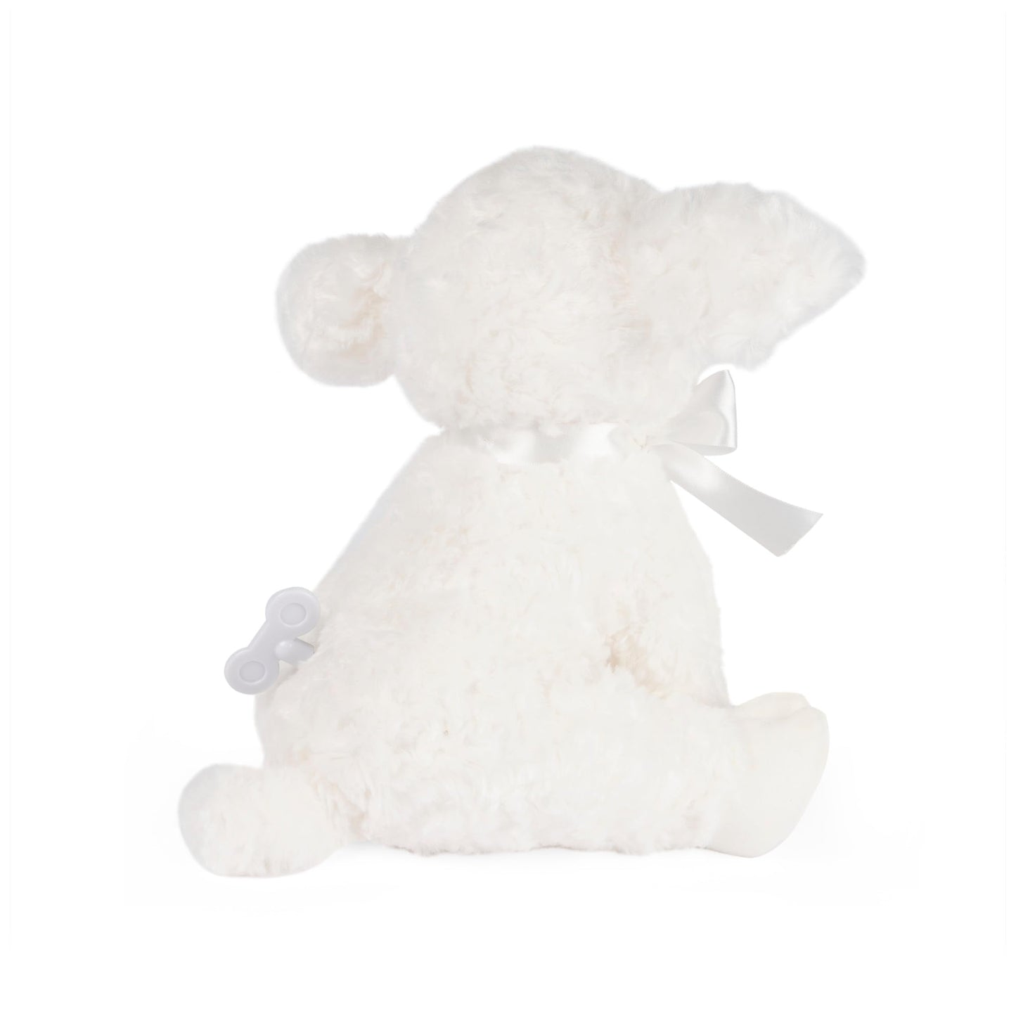 GUND Baby Lena Lamb Keywind Musical Plush, Plays Brahms’ Lullaby, Stuffed Animal Sensory Toy for Babies 10 Months & Up, White, 10”