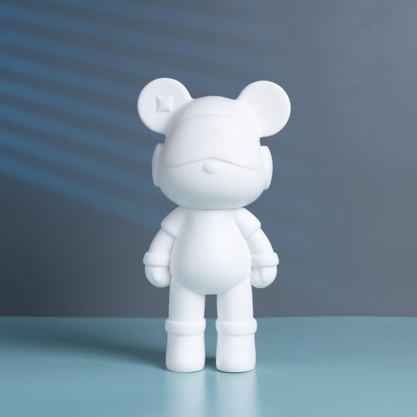 Coniuty Blank Mold, 9 inch Fluid Bear, DIY Figure Paint for Creative Home Decor Art