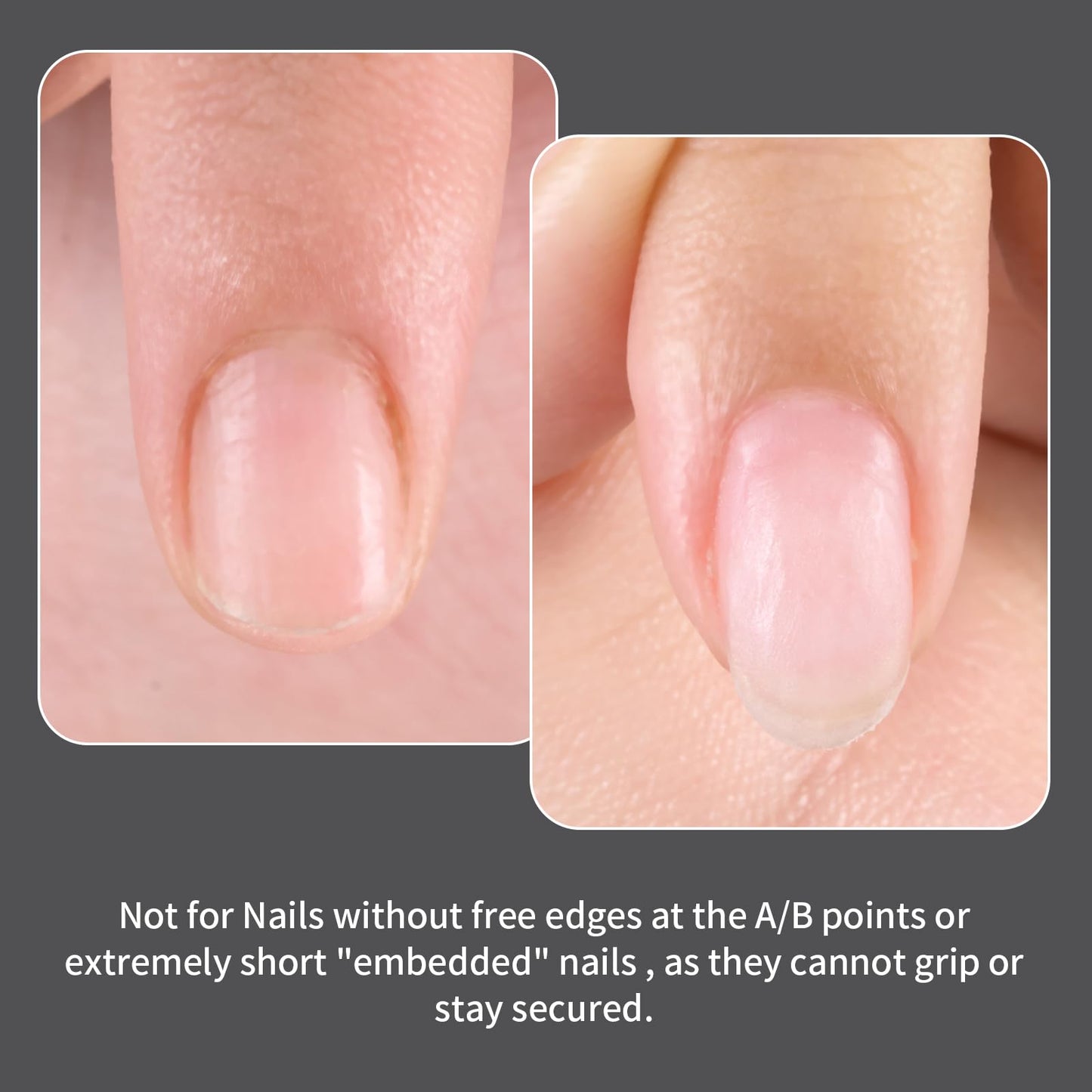 Makartt Sandwich Dual Nail Forms: Long Almond Shape Molds for Gel Extension, 280Pcs 14 Sizes,Extend for Builder, Poly Nail Gel or Acrylic System, Reusable, Easy and Quick Home Salon Manicure DIY