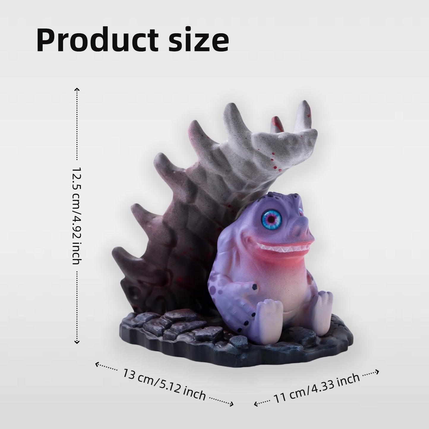 LETAPCLAWTTT ‌Premium Resin Pen Holder with Glasses & Phone Stand - Multi-functional Desk Organizer for Office, Study & Home, Stylish Gift