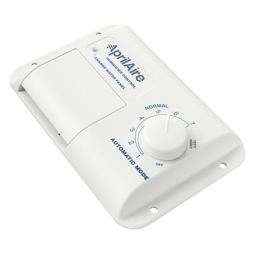 AprilAire 56 Automatic Whole-House Humidifier Control Humidistat with Outdoor Temperature Sensor for AprilAire Whole-House Humidifiers, Low Voltage 24VAC