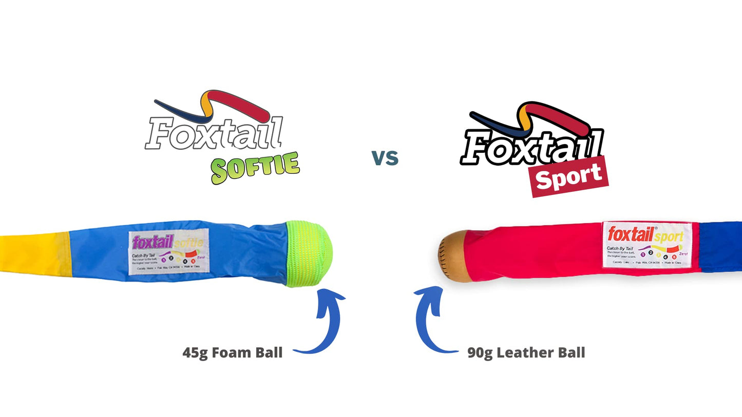 Foxtail Softie - Soft Safe Throw and Catch Ball - Original Toddler-Safe Toy by Cassidy Labs (Ages 3+)