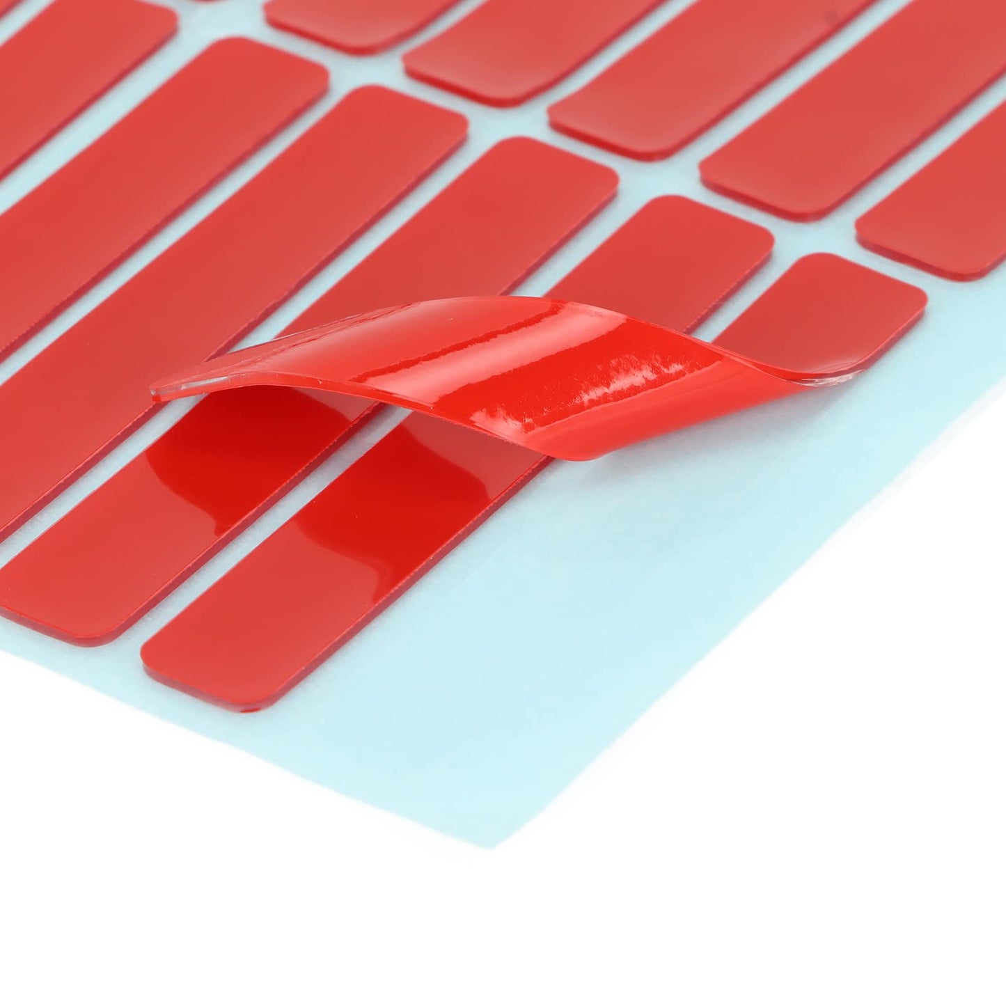 10 Sheets Nail Art Mounting Tape, Double Sided Adhesive Nail Tip Display Tape with Strong Hold for Nail Color Charts, False Nail Fixing & Nail Salon Display Tools
