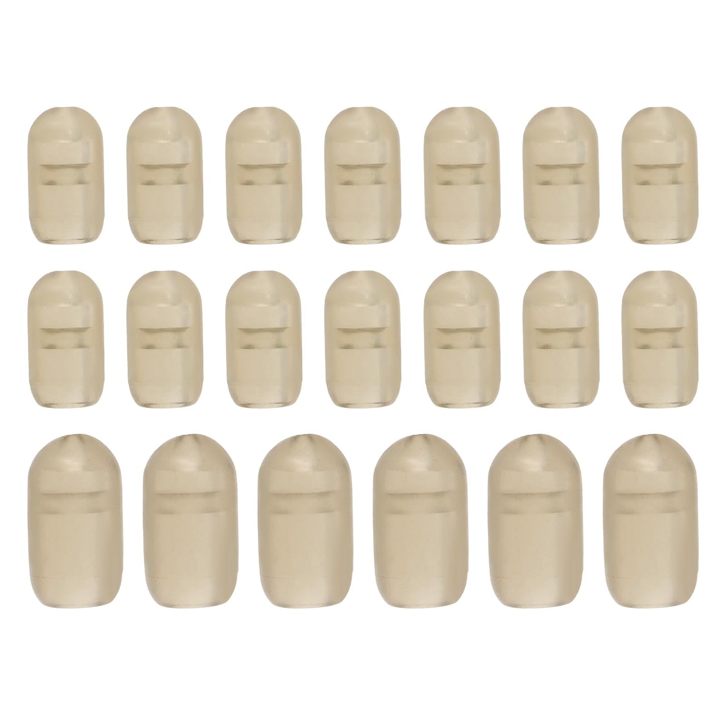 SING F LTD 100pcs Carp Fishing Swivel Stop Beads Feeder Coarse Spinner Swivel Suitable for Tackle Quick Change Spinner Fishing Accessories Kit (5x9mm, 4x7mm)