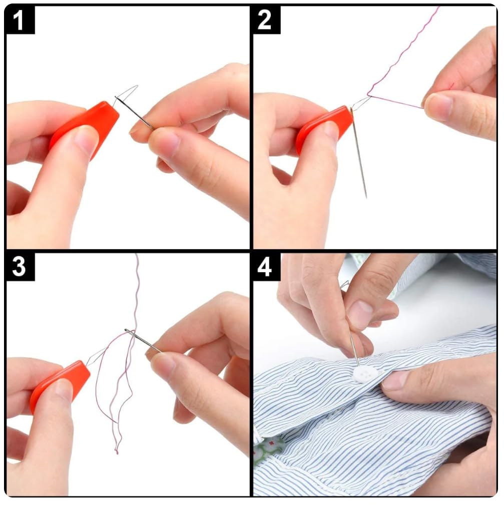 FNV Sewing kit, 229 pcs Sewing Accessories, Friendly for Beginner and Professional for Worker, Suitable for Travel, Home, School and DIY Gift, Needles, Scissors, 41XL Thread Spools