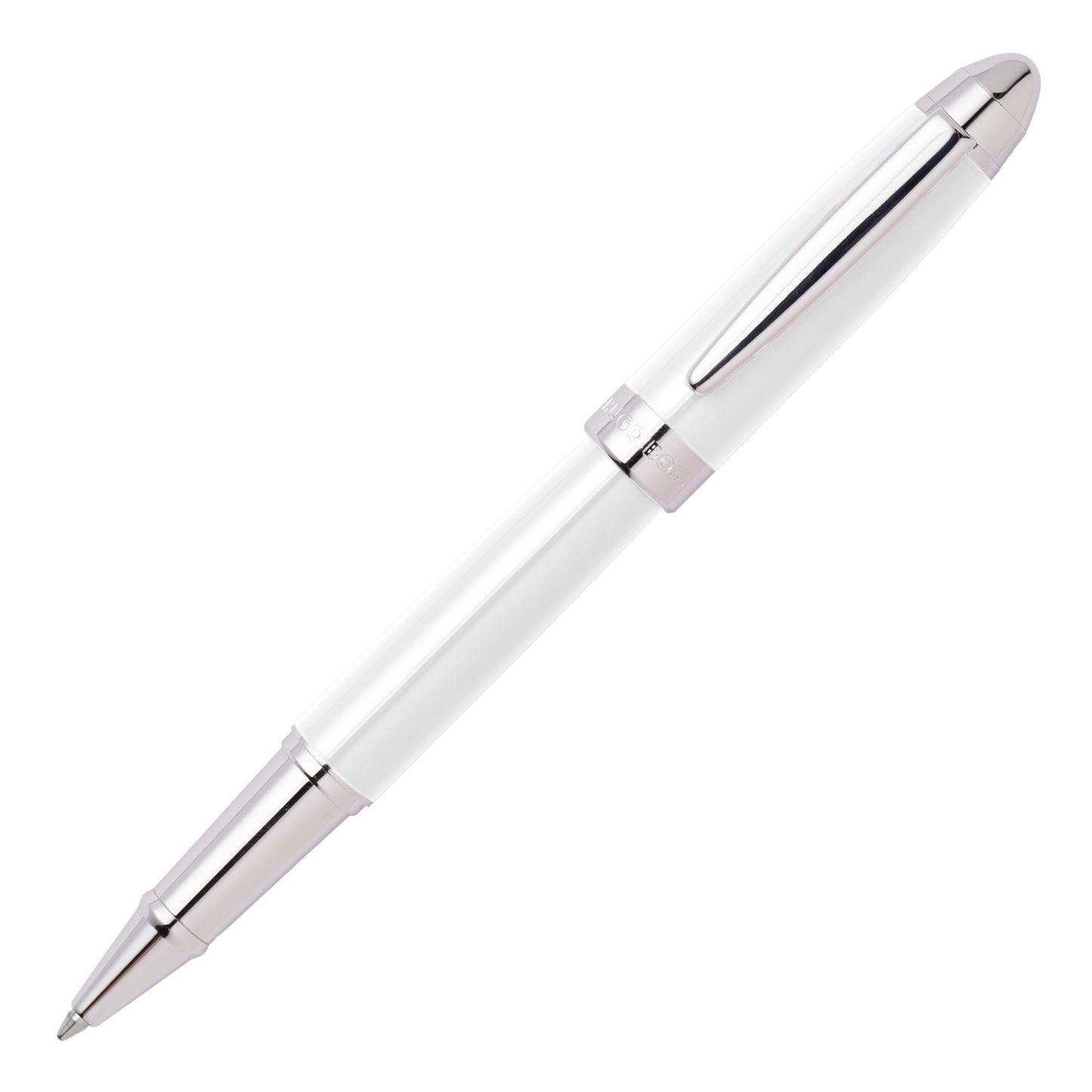 Hugo Boss Rollerball Pen Icon | Black Ink | Gift Box (White)