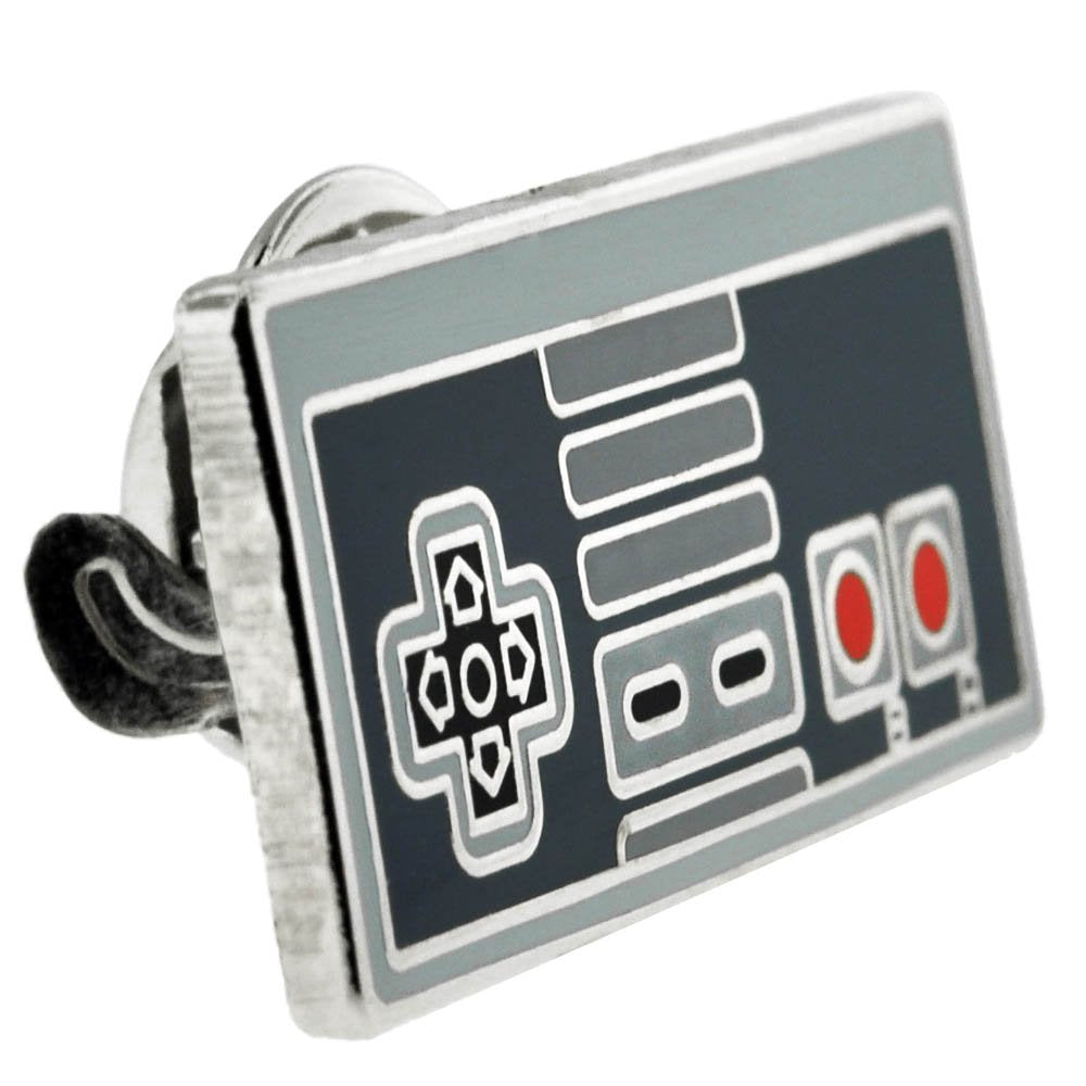PinMart's Retro Video Gaming Controller Enamel Lapel Pin Set – for Gamers, Jackets, Backpacks, Cool Video Game Gifts, Gaming Accessories, Collectible Gamer Pins