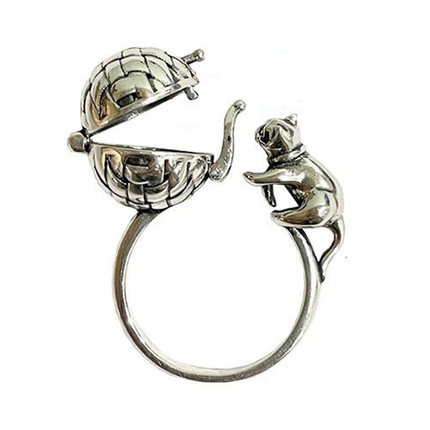 Fashionable Essential Oil Rings Accessory Adjustable Stainless Steel Diffuser Jewelry for Women and Girls Adjustable Size
