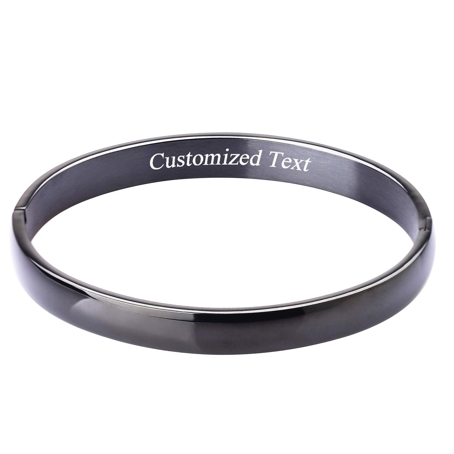 MILAKOO Personalized Bracelet Names Customized for Women Stainless Steel Bracelet