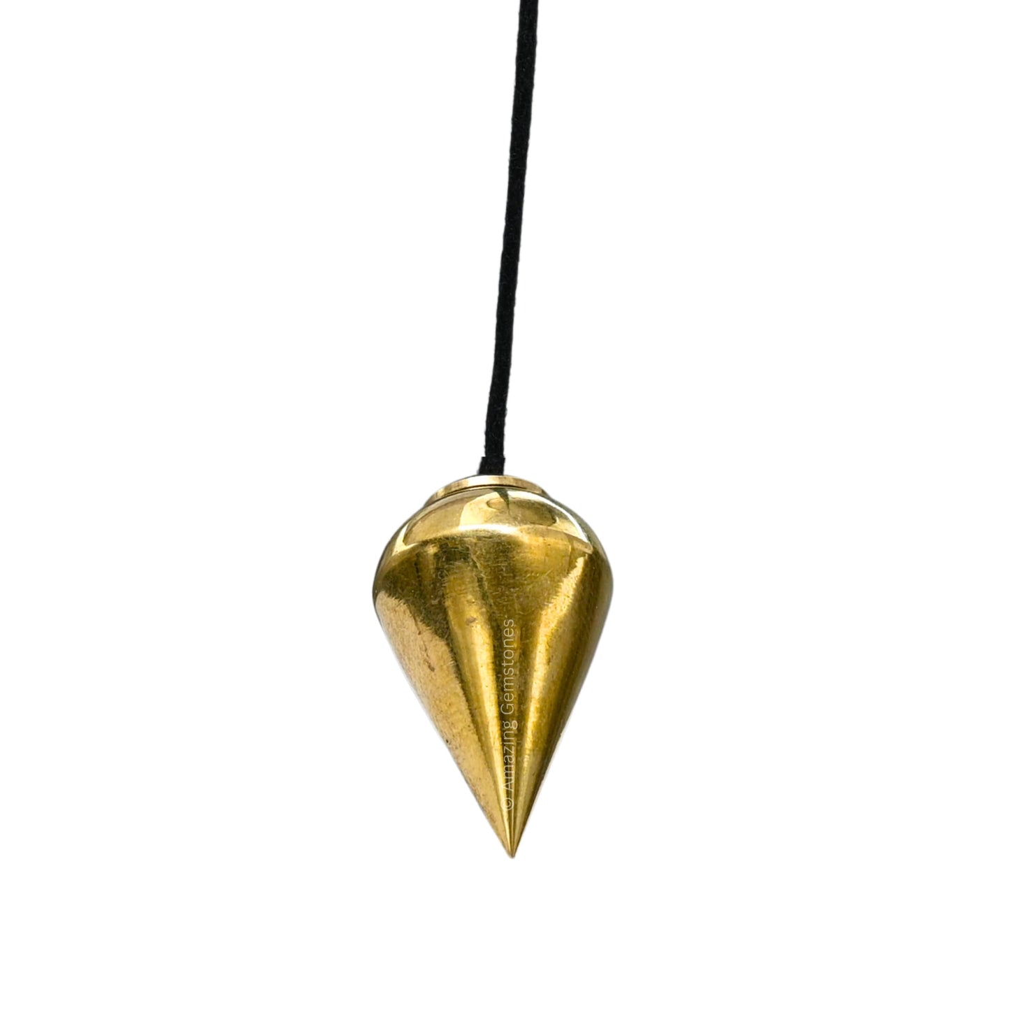 Amazing Gemstone Healing Metal Pendulums for Divination, Gold Dome Cone Steel Copper Pendulum High Energy Pendulo de Bronce Pendulos de Mesa MP87