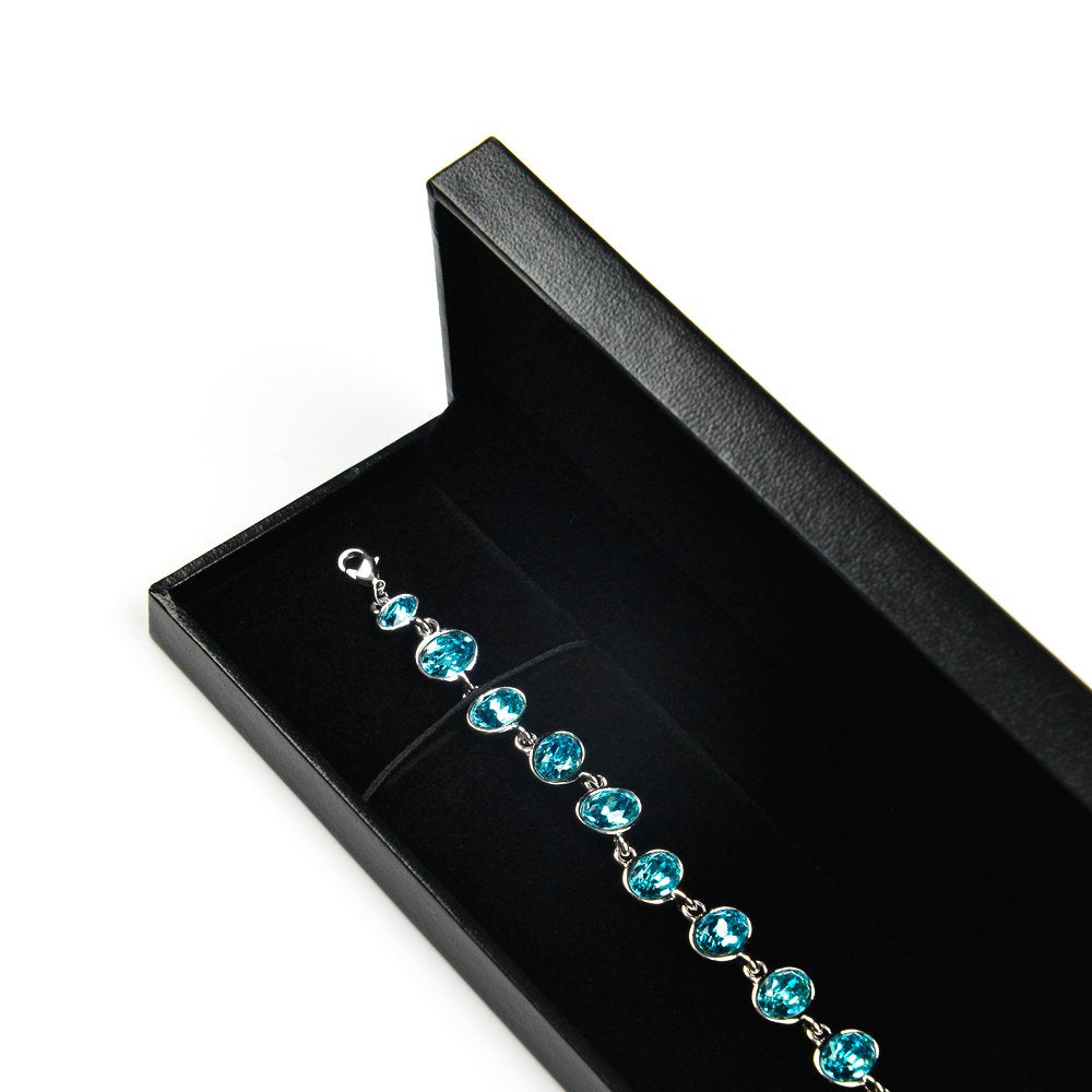 Oirlv Necklace/Long Chain Box Velvet Jewelry Gift Box