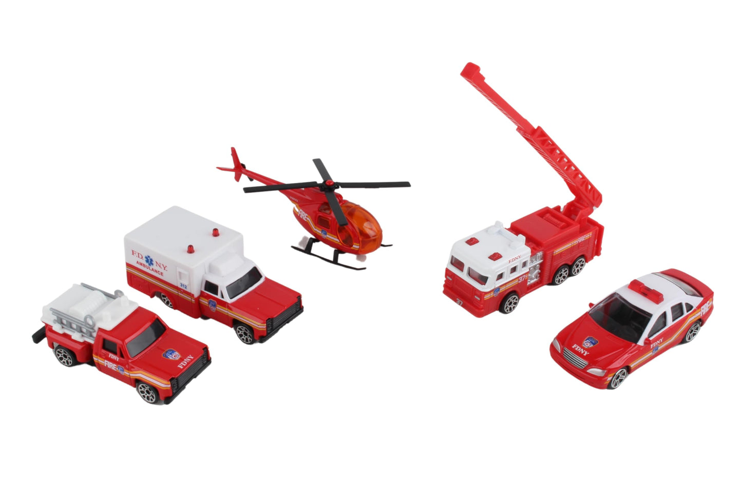 Daron FDNY Vehicle Gift Set, 5-Piece
