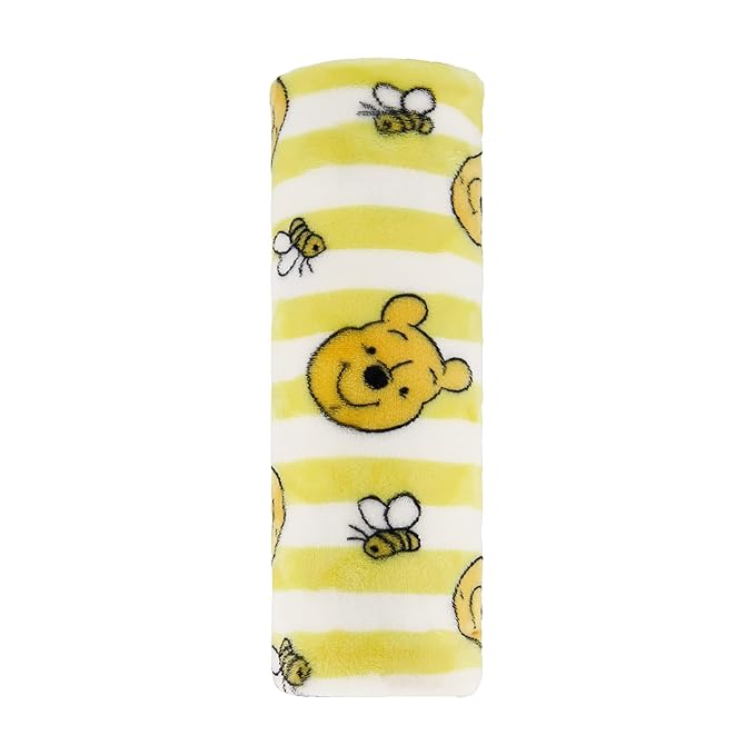 Disney 2-Pack Baby Blanket for Infants and Newborns, Plush Textured Fleece Winnie The Pooh Blanket, Perfect Unisex Gift for Toddlers