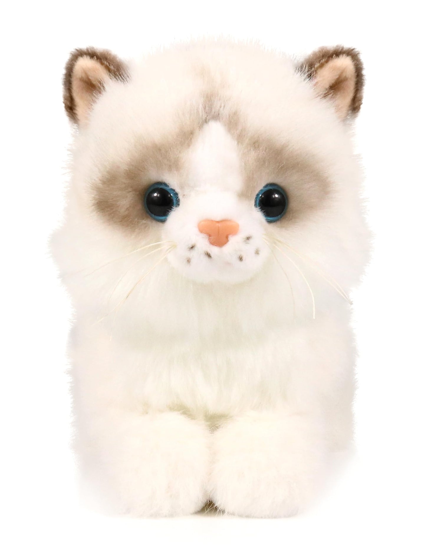 Ice King Bear Little Ragdoll Cat Stuffed Animal Kitten Plush Toy (Lying)
