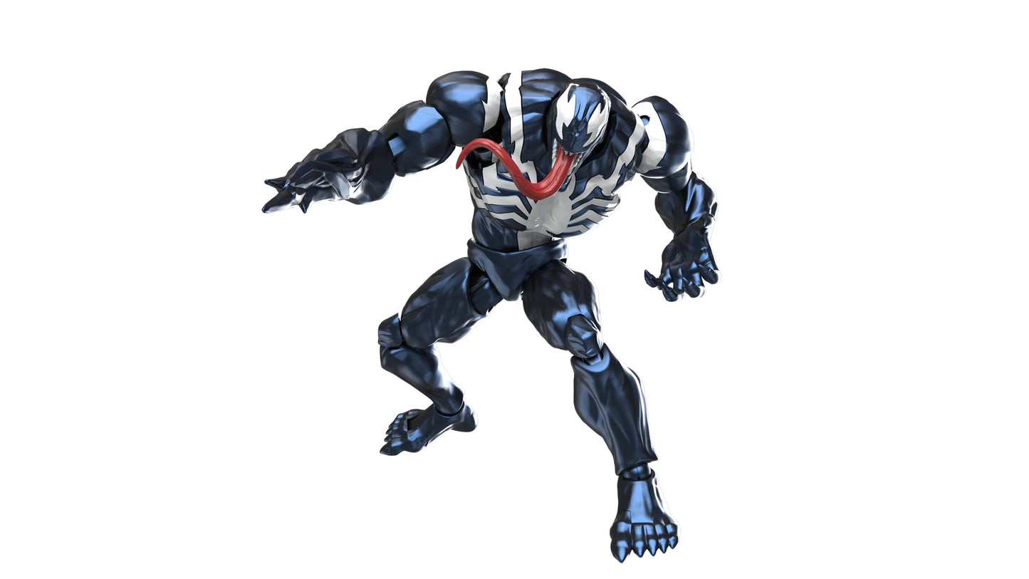 BLOKEES Champion Class - Marvel Rivals - Venom Action Figure - 185 Pieces Model Kit - 6 Inch - 90 Points of Articulation - Assembly Required - No Tools - No Cutting - No Glue - No Paint - Age 14+
