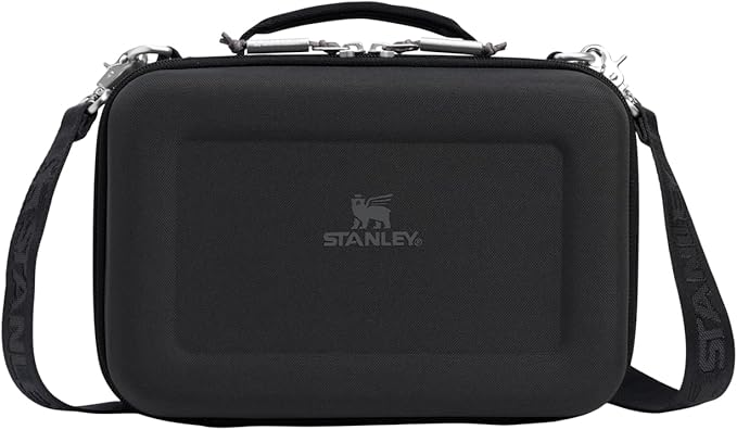 STANLEY All Day Mini Lunch Box | 4.2-quart | EVA Insulated Lunch Bag | Crush Resistant | Adjustable Strap | BPA-Free | Black