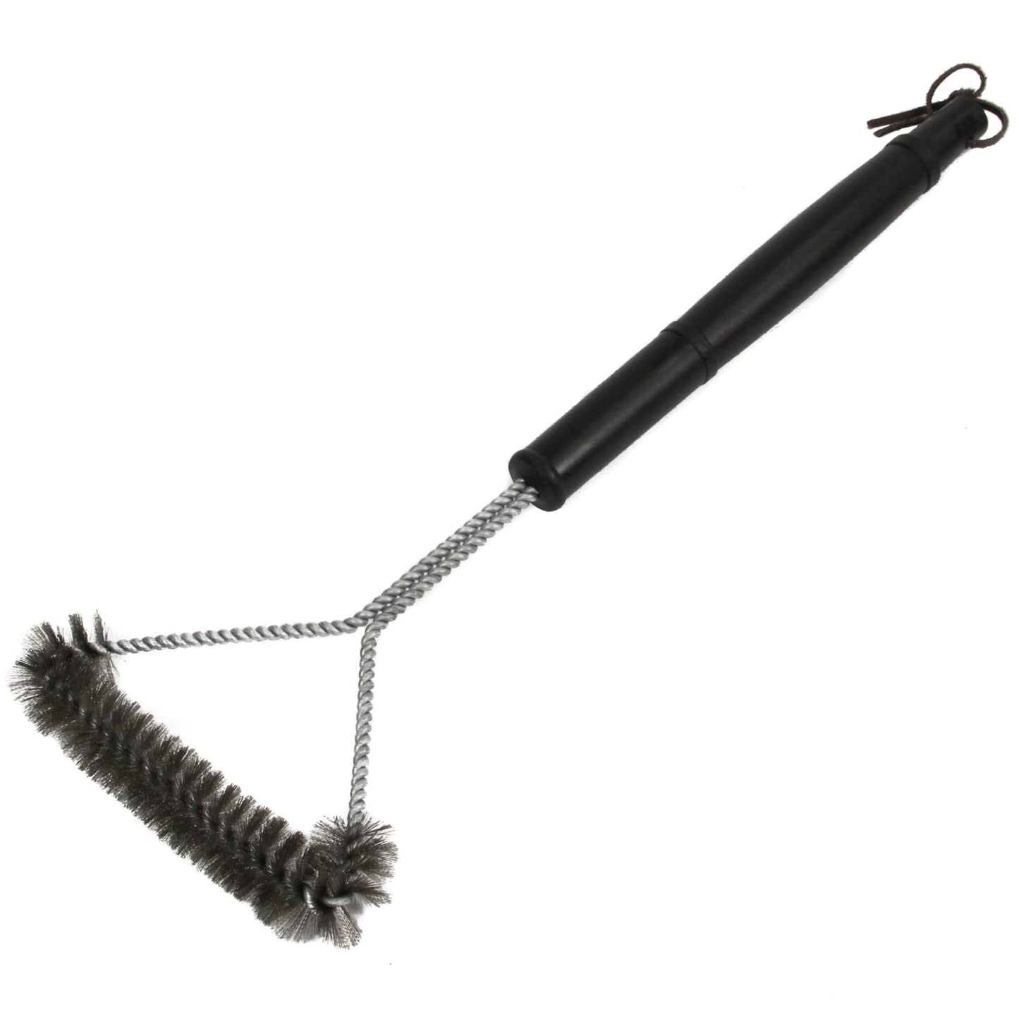 Chef Craft Select BBQ Grill Brush, 18 Inch, Stainless Steel/Black