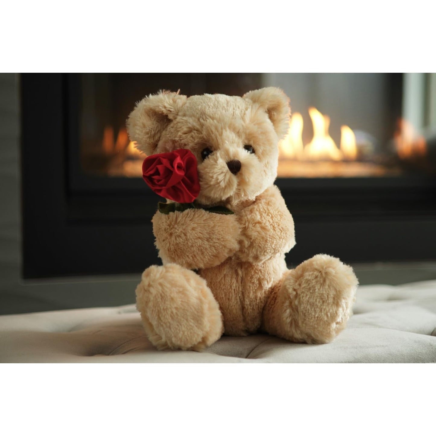 Bearington Remington Teddy Bear- 9.5" Soft and Cuddly Valentines Day Stuffed Animals - Adorable Bear Stuffed Animal Plush Gift
