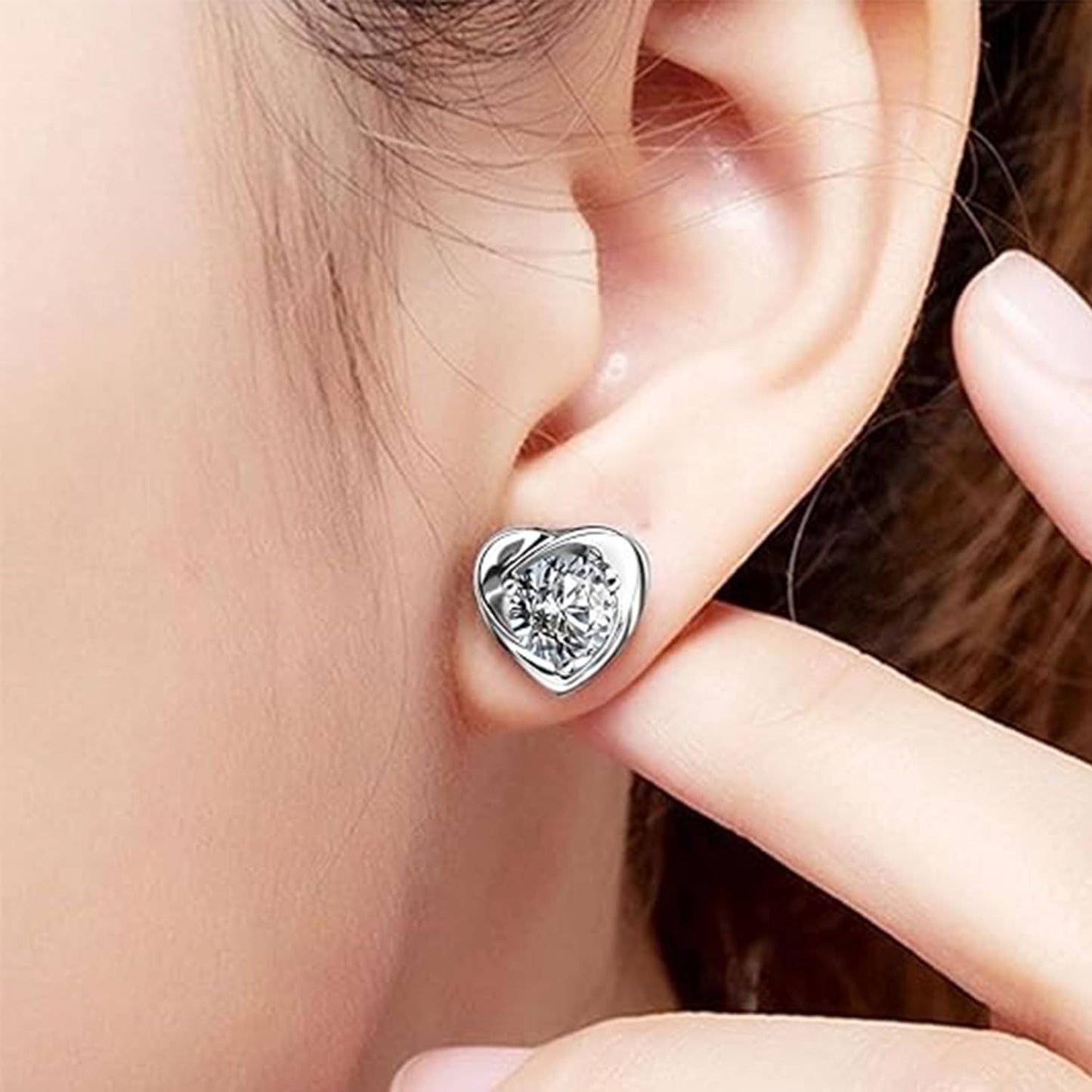 Lymphatic Earrings for Women Halolux Lymphvity Germanium Drainage Therapy Negative Ion Lymph Detox Earrings Jewelry (purple+clear)