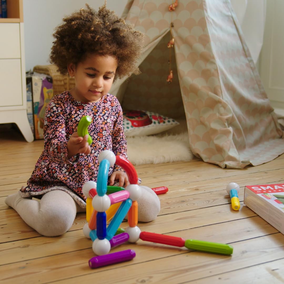 SmartMax Start Plus STEM Building Magnetic Discovery Set, Ages 1-6 (30 Pieces)