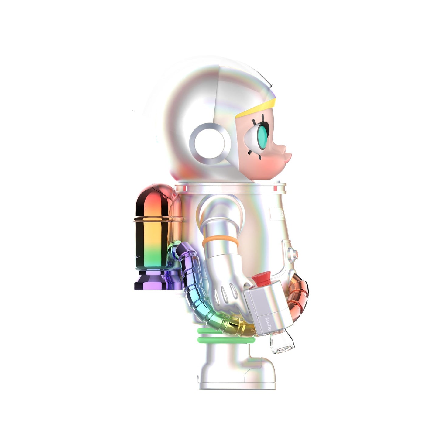 POP MART MEGA Space Molly 400% Rainbow 2.0 11.6in/29.5cm Figurine, Toys for Mordern Home Décor, Collectible Art Toy