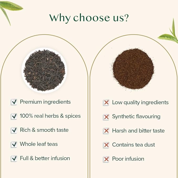 VAHDAM, Assam Black Tea Leaves (340g/12oz) 170+ Servings | High Caffeine, Non GMO, Gluten Free | STRONG, MALTY & RICH | Pure Unblended Single Origin Black Loose Leaf Tea | Vacuum Sealed