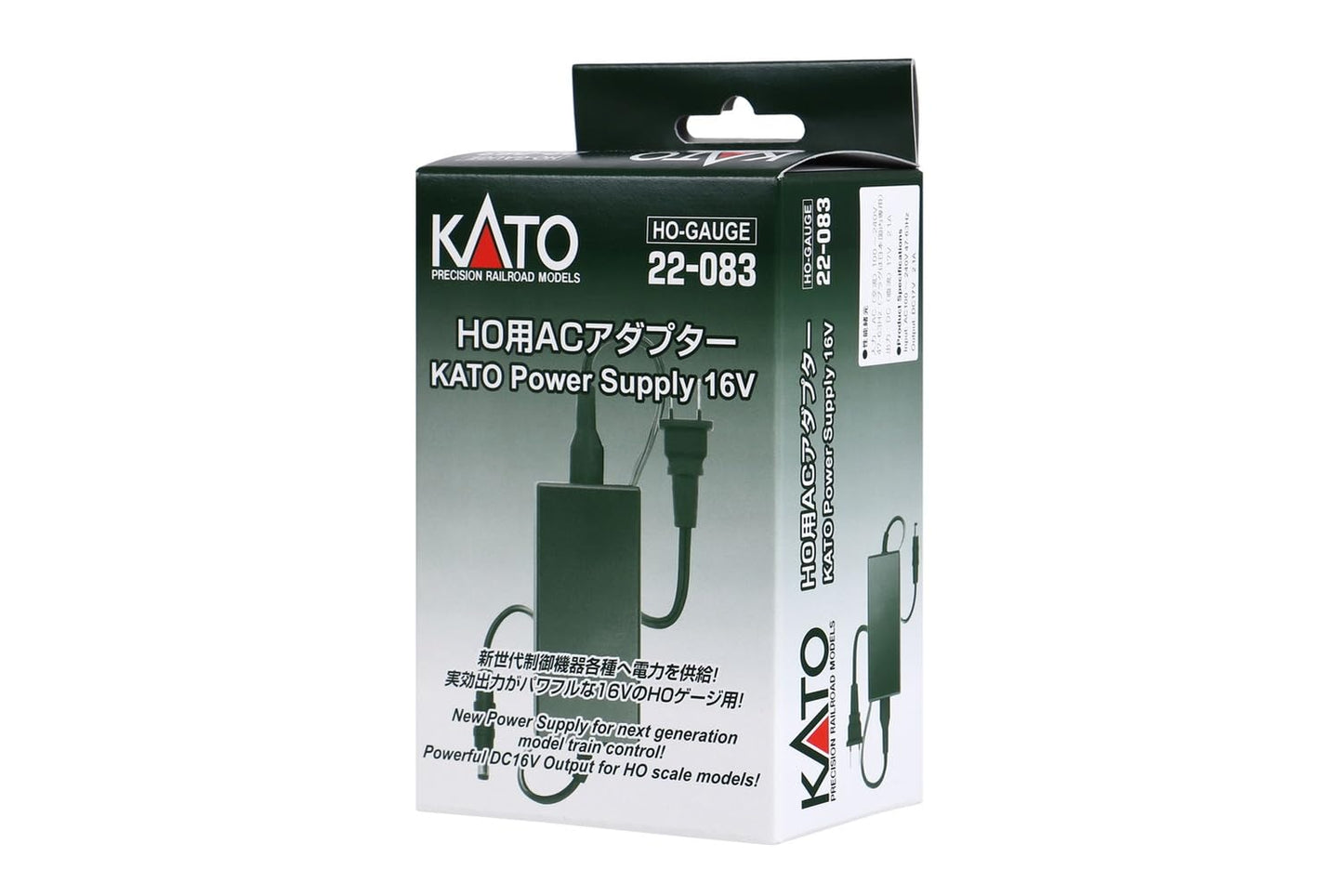 Kato HO Gauge HO AC Adapter for 22 – 083 Railway Model Supplies