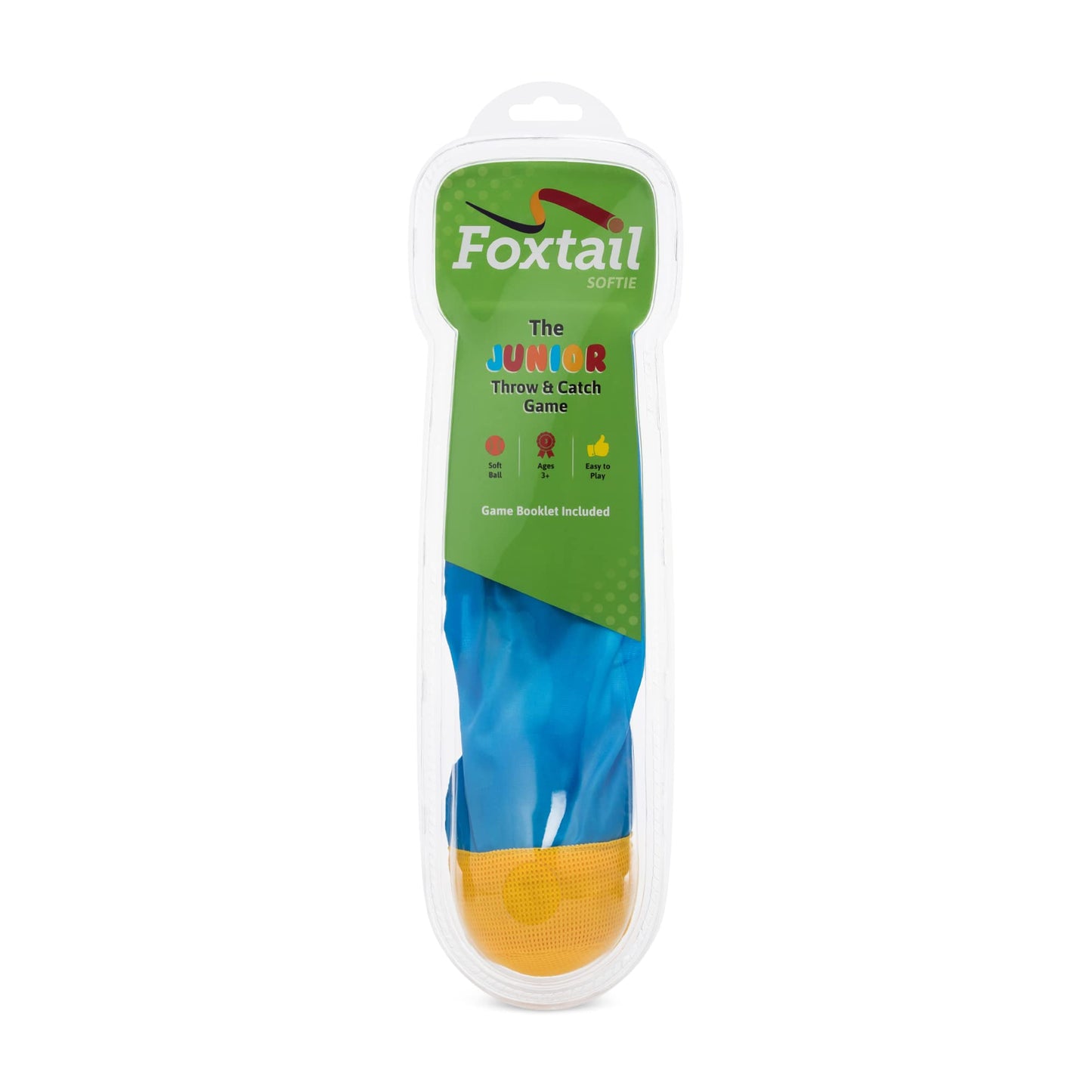 Foxtail Softie - Soft Safe Throw and Catch Ball - Original Toddler-Safe Toy by Cassidy Labs (Ages 3+)