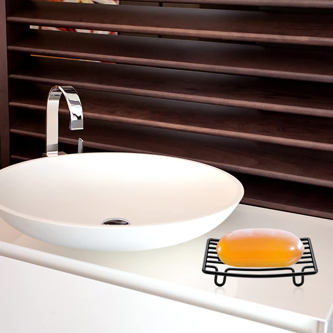 Bar Soap Dish Holder for Shower Bathroom Stainless Steel Rust Proof Self Draining