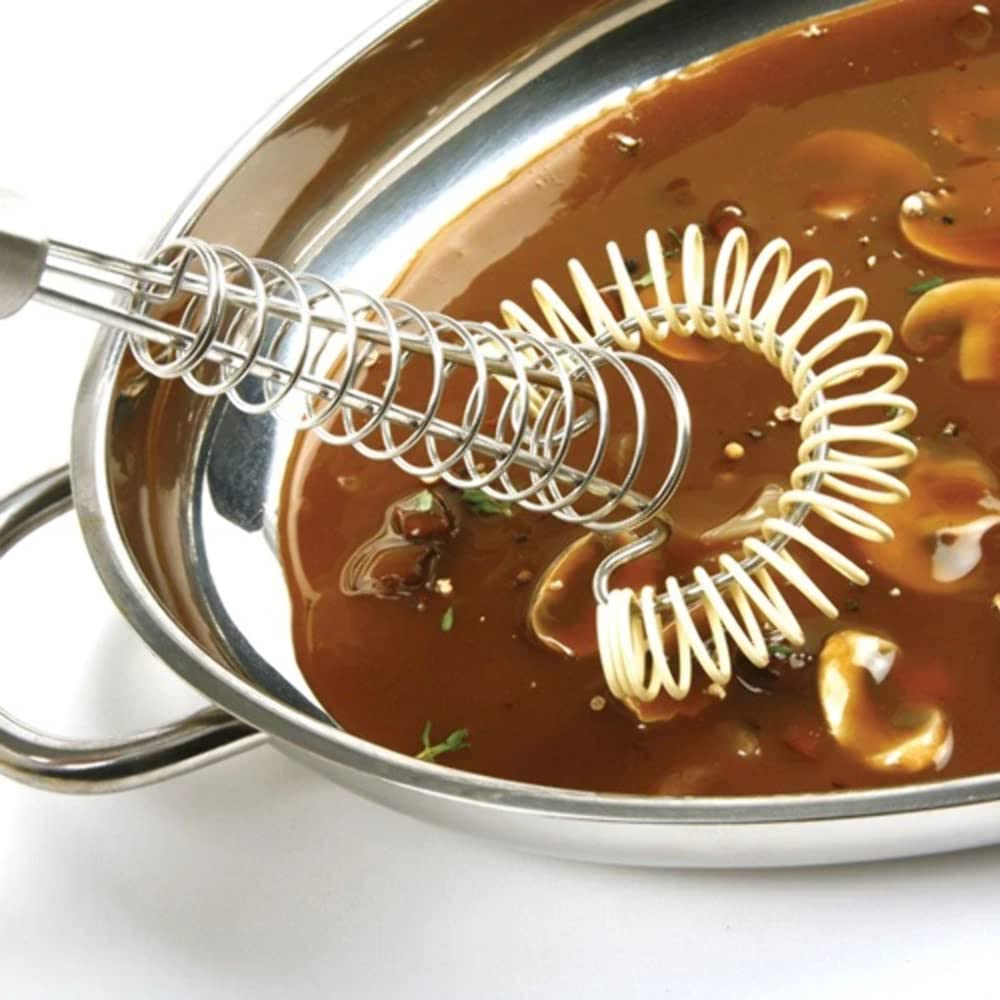 Norpro Stainless Steel Saucinator Whisk, One Size, As Shown