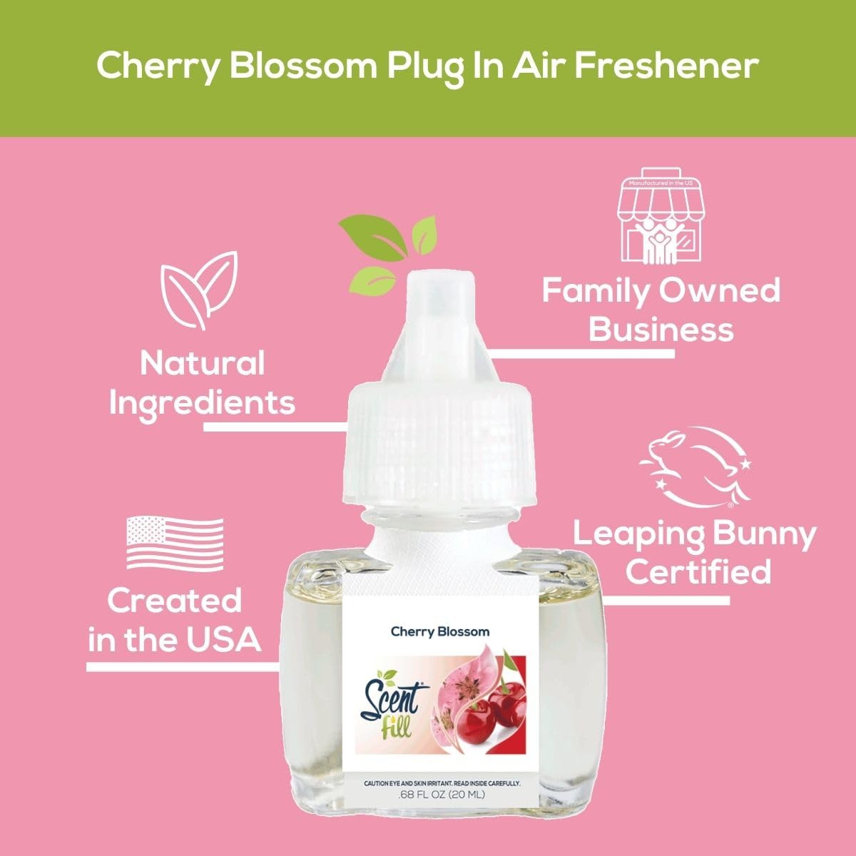 Cherry Blossom Plug in Air Freshener (2.72 Fl Oz)