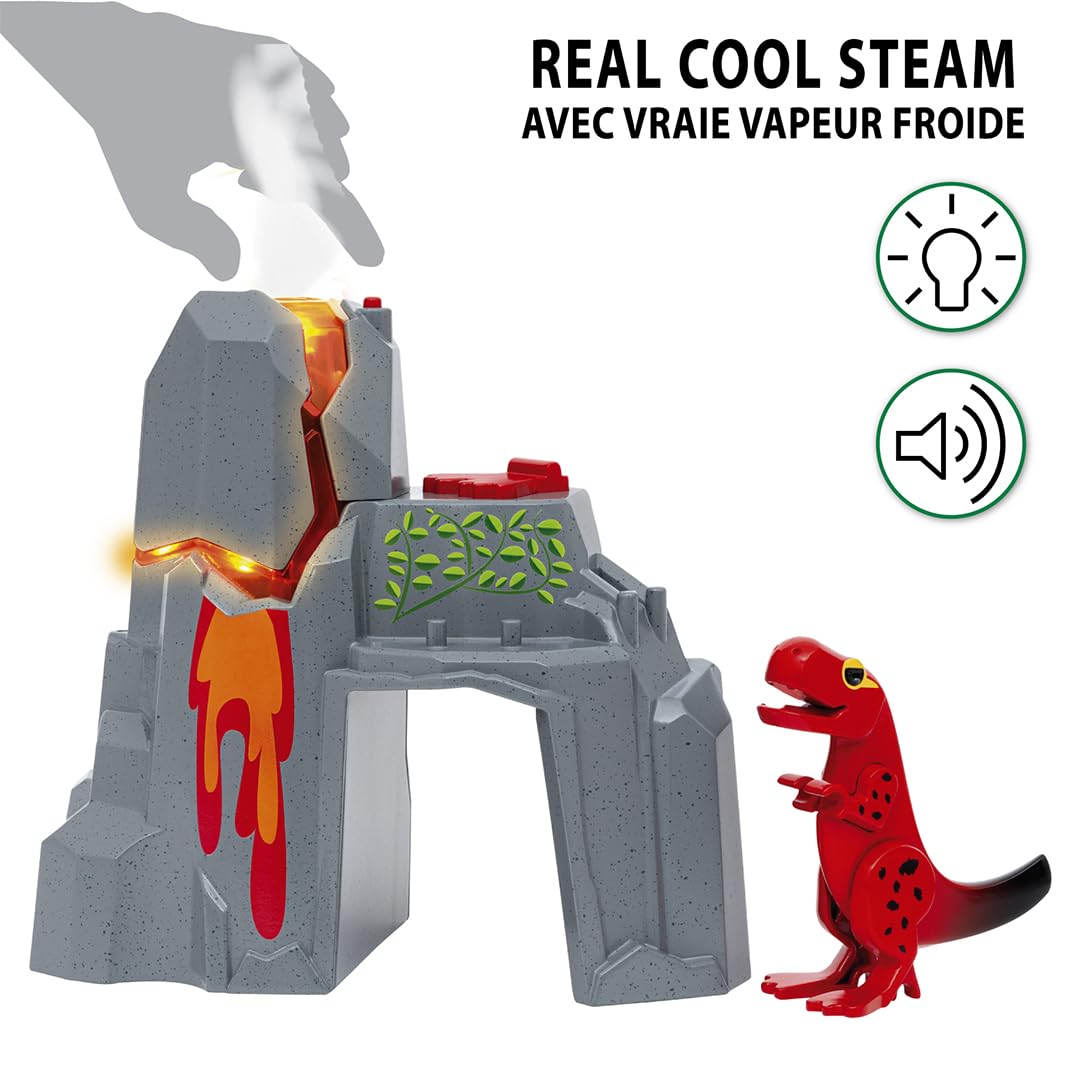 BRIO World Dinosaur Deluxe Set - 44-Piece FSC-Certified - Wood Train Set & Accessories - Works with All Wooden Train Sets - Dinosaur Train Engine, 2 Wagons, 8 Dinosaurs, Tracks & More - Kids Ages 3+