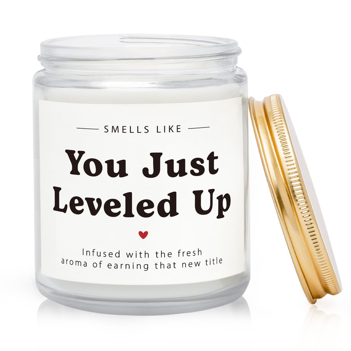 Congratulations Gifts for Women, Promotion Gifts for Women Men, Funny Gift for Promoted Ideas - Lavender Scented Candles, Congrats Presents for Family Friend Coworker Teachers