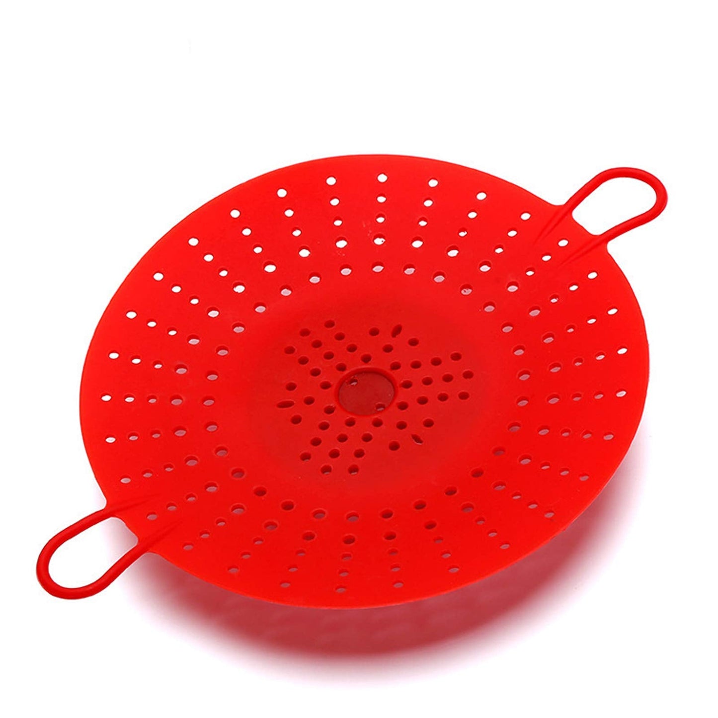 JOUDOO 2 Pcs Silicone Steamer, Durable Vegetable Steamer Basket Insert for Pressure Cookers, Microwavable, Multicookers