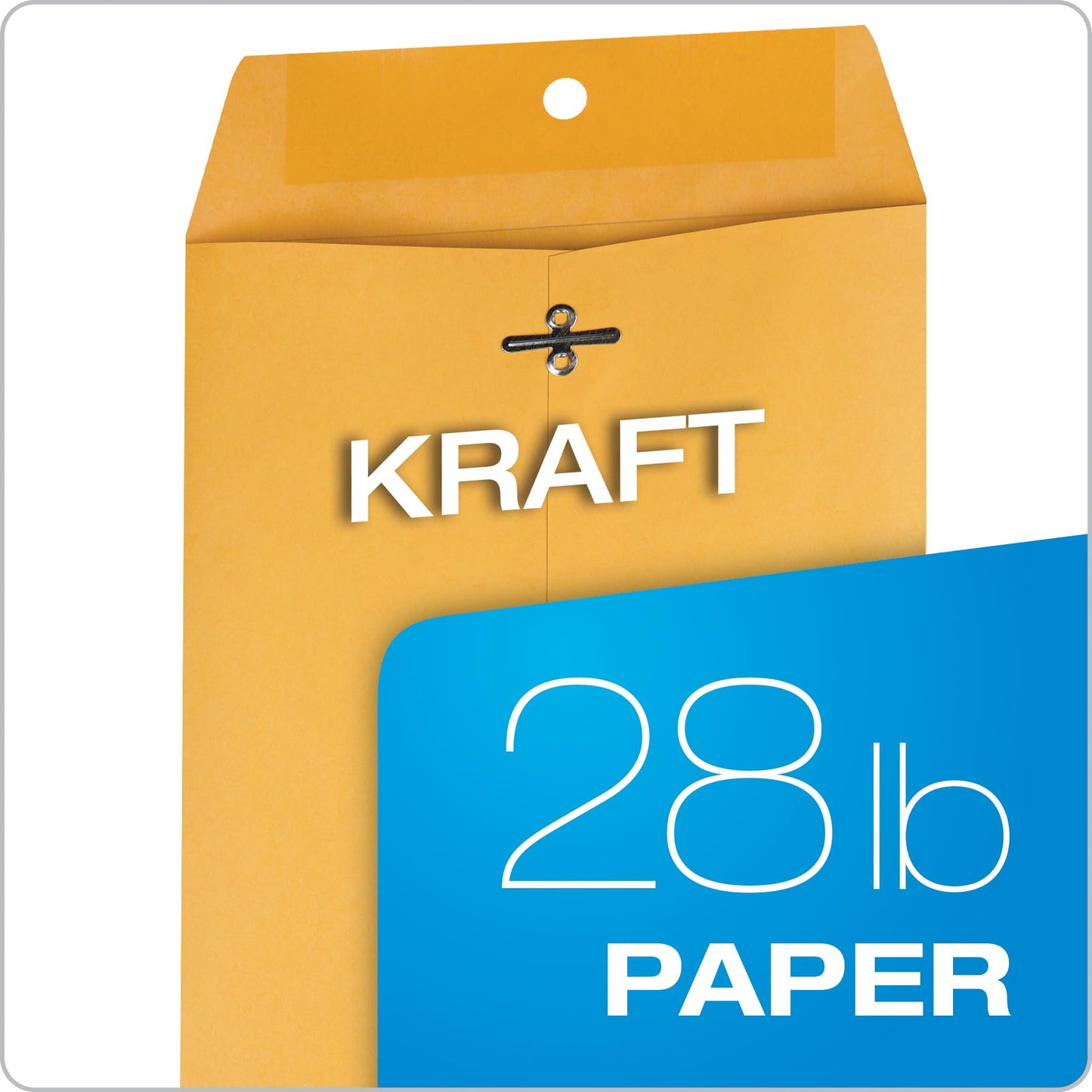 Quality Park Clasp Envelopes, 6.5 x 9.5 Inch Brown Kraft Catalog Envelopes, for Mailing Small Business Papers, Gummed Closure, Box of 100 (QUA37863)