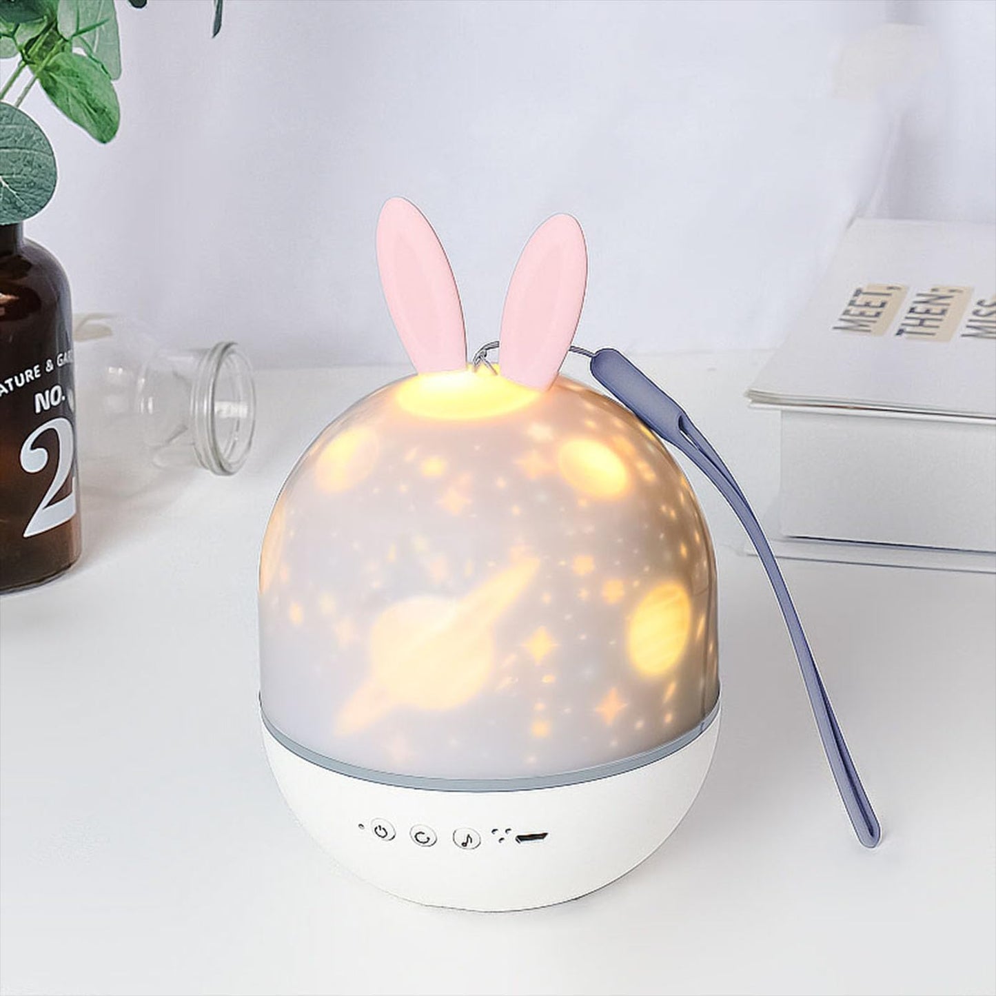ELITUN Star Projector Night Light for Kids Bedroom,Ceiling Projector Lamp for Girls Boys Toddles,Baby Night Light and Sound Machine, Remote Control,15 Sets of Films, Nursery Light,Room Decor