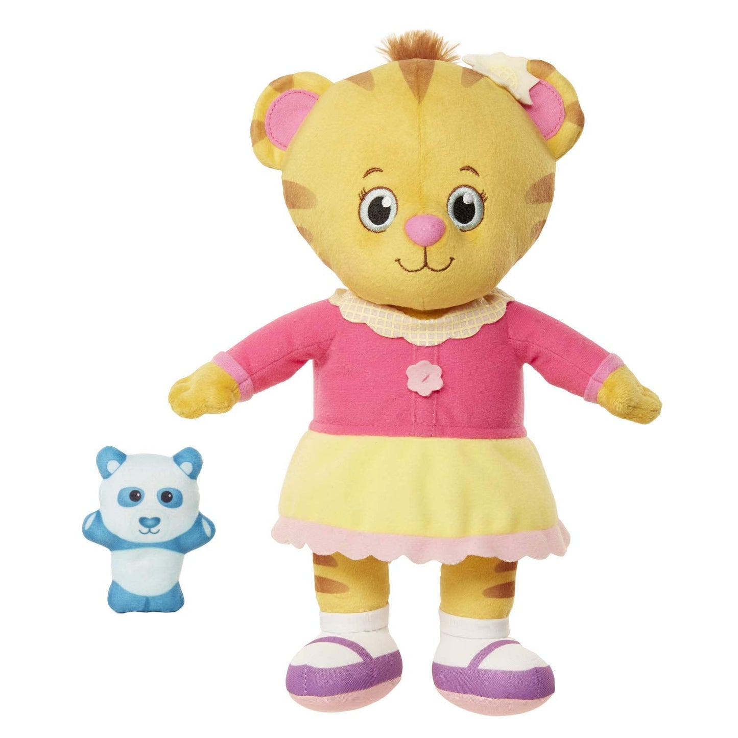 JAKKS Pacific Daniel Tigers Neighborhood Talking Baby Margaret Plush, 12 inch